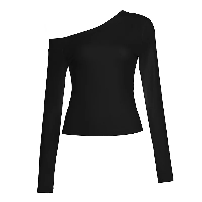Vintage Women Fashion - Y2K เสื้อยืดติดกระดุมสไตล์วินเทจสำหรับผู้หญิง, เสื้อคอเฉียงเซ็กซี่ทรงเข้ารูป, สตรีทแวร์ฮาราจูกุ