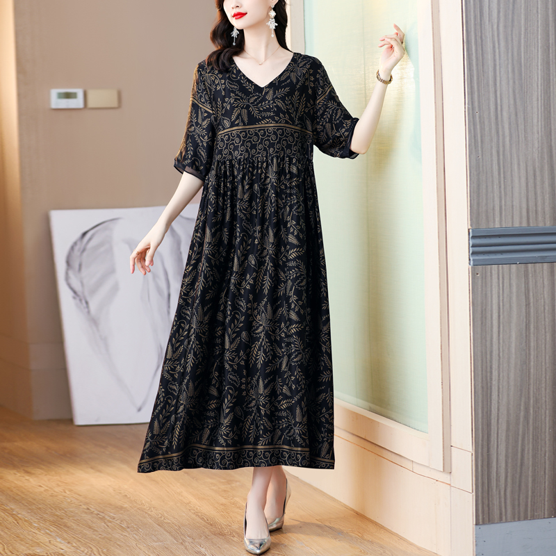 Zuoman ชุดเดรสมิดิสีเหลืองสไตล - Vintage Fashion Runway บทวิจารณ์และราคา