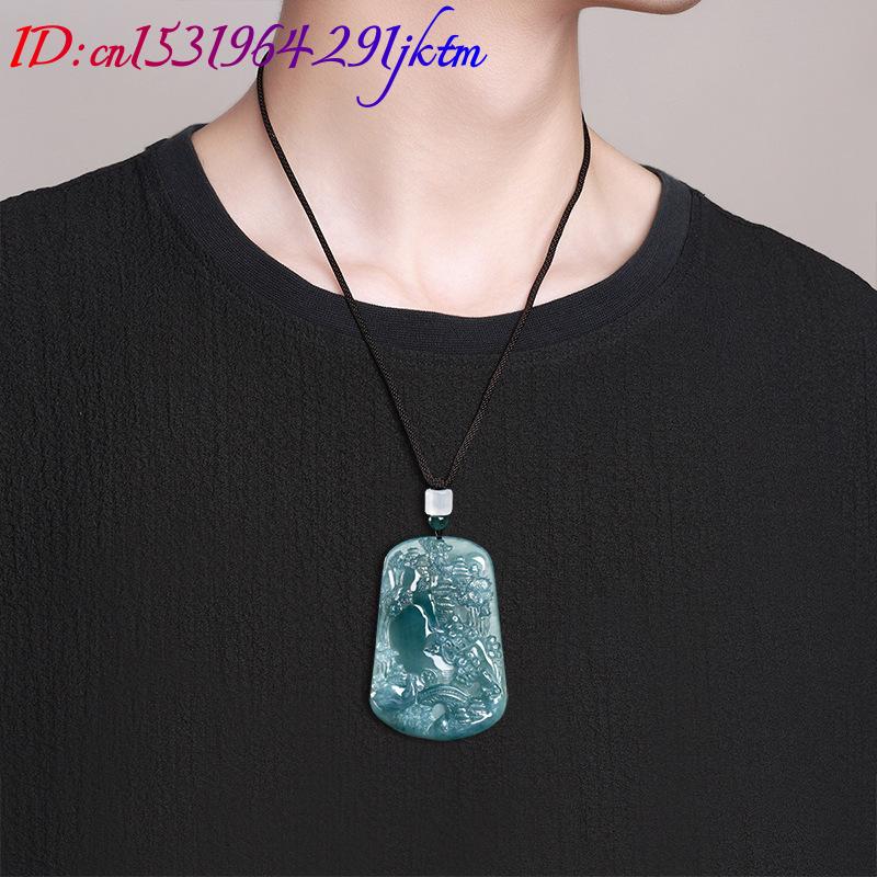 จี้สร้อยคอหยกพม่าแท้ลายวิวทิวท - Vintage Women Fashion บทวิจารณ์และราคา