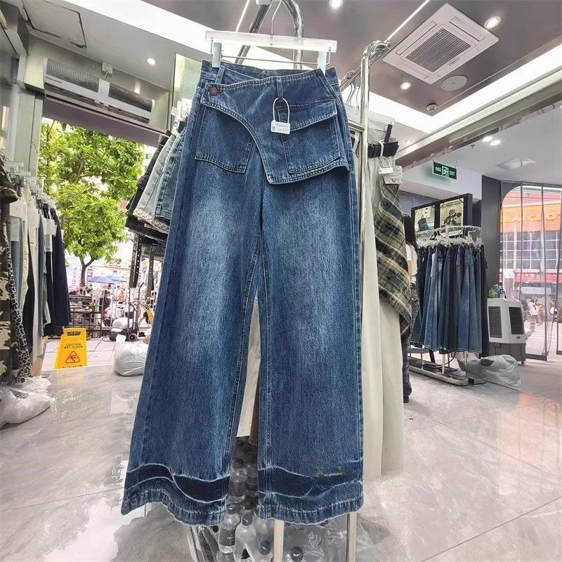กางเกงยีนส์ทรงหลวมสไตล์ฮาราจูก - Retro Vintage Korean Fashion บทวิจารณ์และราคา