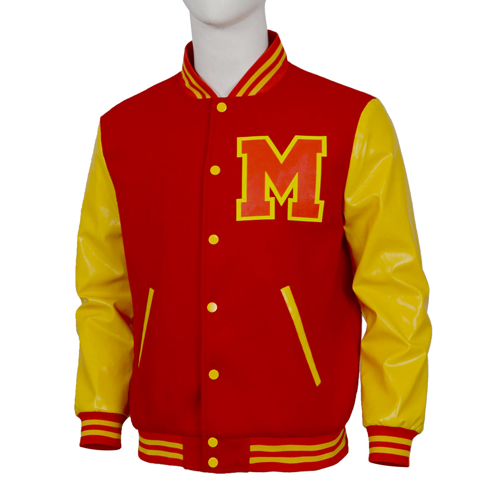 เสื้อแจ็คเก็ตวาร์ซิตี้คอสเพลย์ - Varsity Jacket Wool บทวิจารณ์และราคา