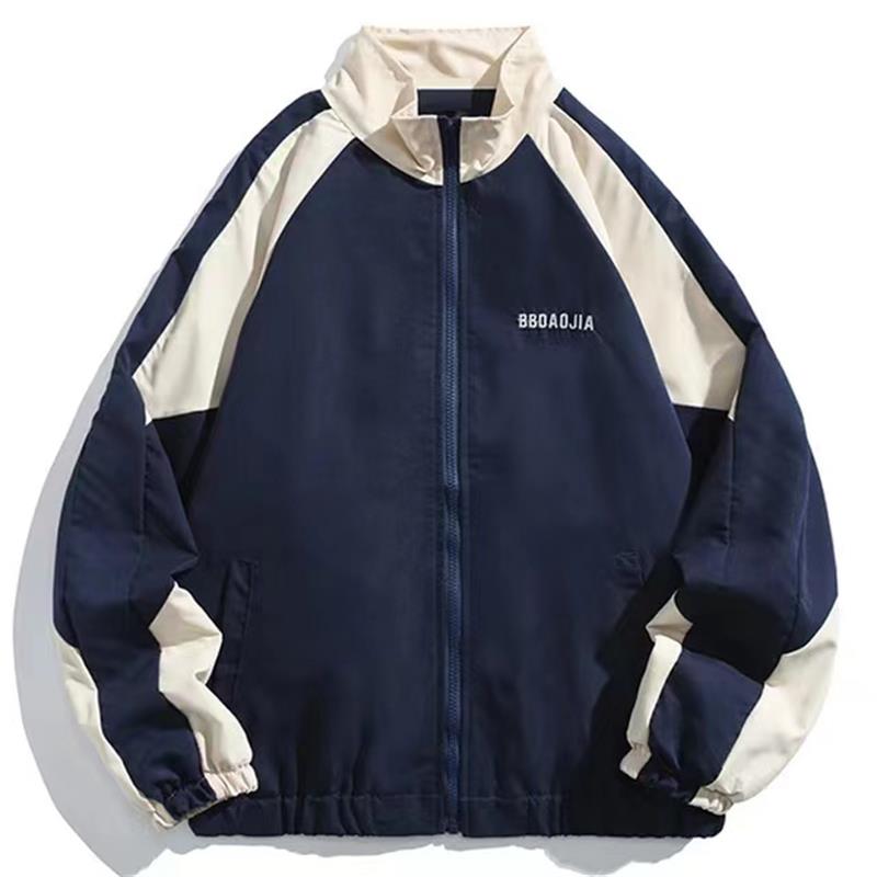 เสื้อแจ็คเก็ตฮิปฮอปผู้ชายสไตล์ - Varsity Jacket Wool บทวิจารณ์และราคา