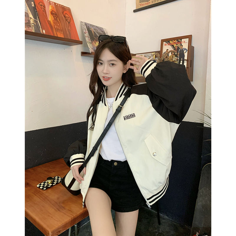 เสื้อแจ็คเก็ตเบสบอลสีม่วงสำหรั - Varsity Jacket Wool บทวิจารณ์และราคา