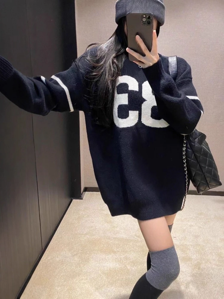เสื้อสเวตเตอร์ถักสไตล์วินเทจ Y - Vintage Women Fashion บทวิจารณ์และราคา