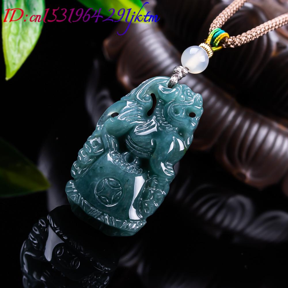 หยกพม่า ปี่เซียะ จี้ห้อยคอ ดีไ - Vintage Women Fashion บทวิจารณ์และราคา