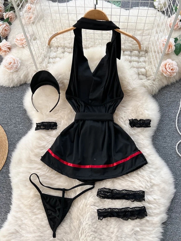 ชุดชั้นในเซ็กซี่แบบผูกคอ แฟชั่ - Vintage Women Fashion บทวิจารณ์และราคา
