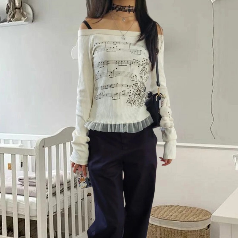 เสื้อยืดสไตล์ฮาราจูกุย้อนยุค Y - Retro Vintage Korean Fashion บทวิจารณ์และราคา