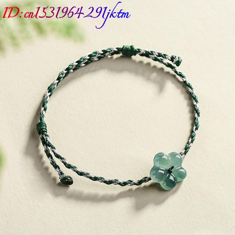 หยกพม่าสร้อยข้อมือหยกธรรมชาติเ - Vintage Women Fashion บทวิจารณ์และราคา