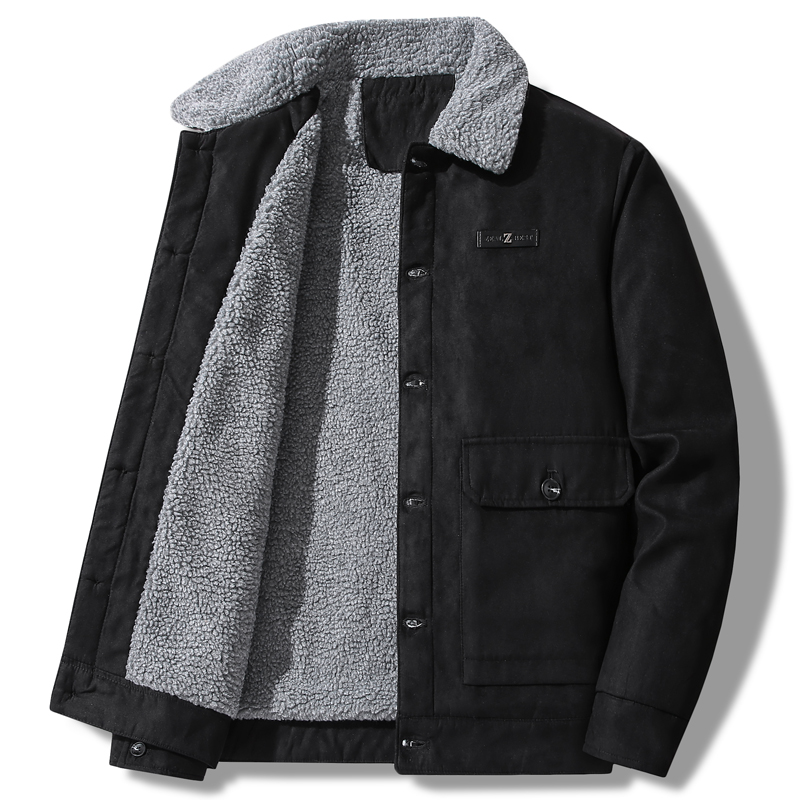 เสื้อแจ็คเก็ตหนังนิ่มผู้ชายฤดู - Varsity Jacket Wool บทวิจารณ์และราคา
