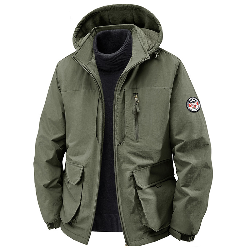 เสื้อพาร์กาผู้ชายไซส์ใหญ่ 7XL  - Varsity Jacket Wool บทวิจารณ์และราคา