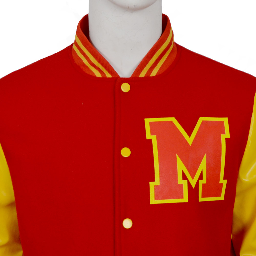 เสื้อแจ็คเก็ตวาร์ซิตี้คอสเพลย์ - Varsity Jacket Wool บทวิจารณ์และราคา